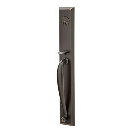 Emtek Oil Rubbed Bronze Handleset 3052MNUS10BRH 3052MNUS10BRH
